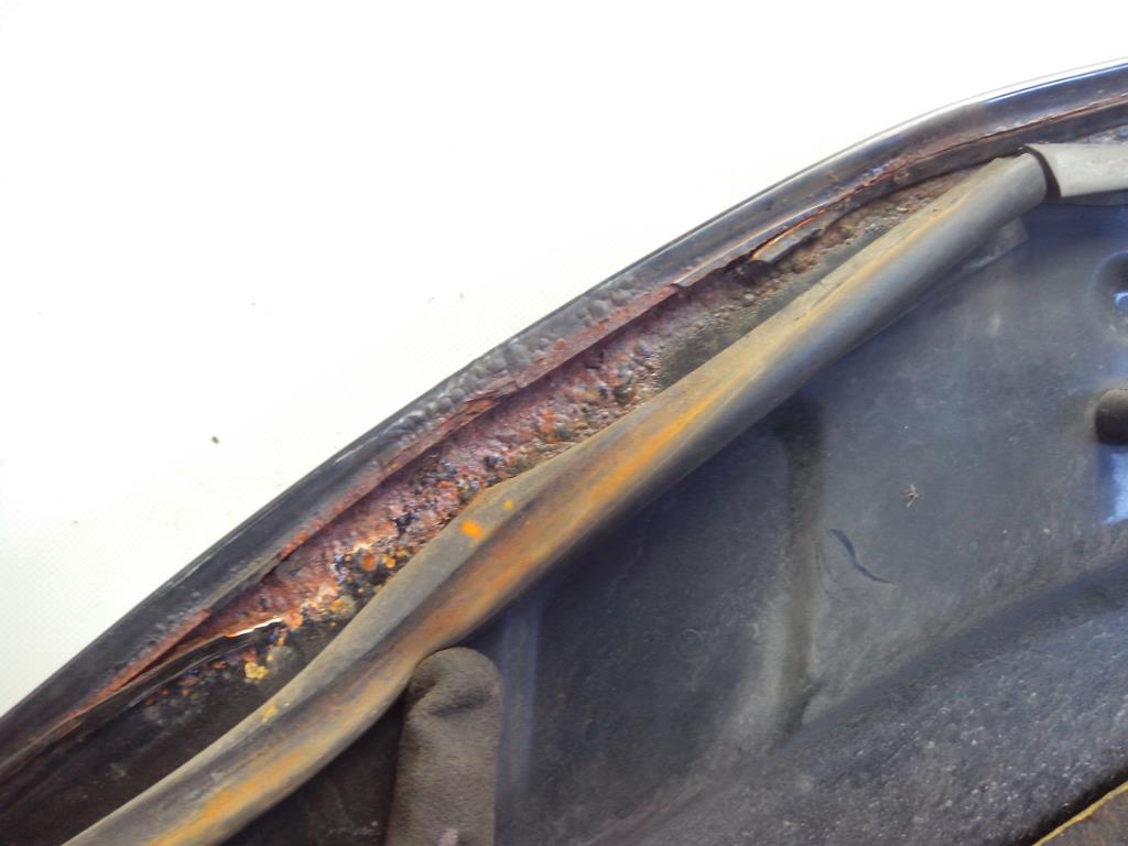 Mitsubishi Outlander CW BJ2008 Motorhaube Klappe Deckel vorn !! Fotos beachten !!