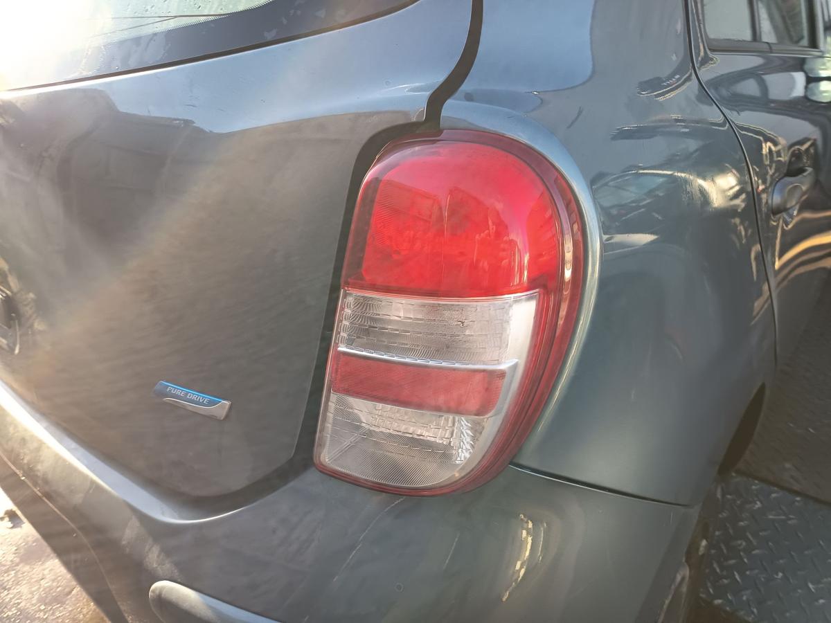 Nissan Micra K13 orig R&uuml;ckleuchte rechts Heckleuchte bis Bj 2013