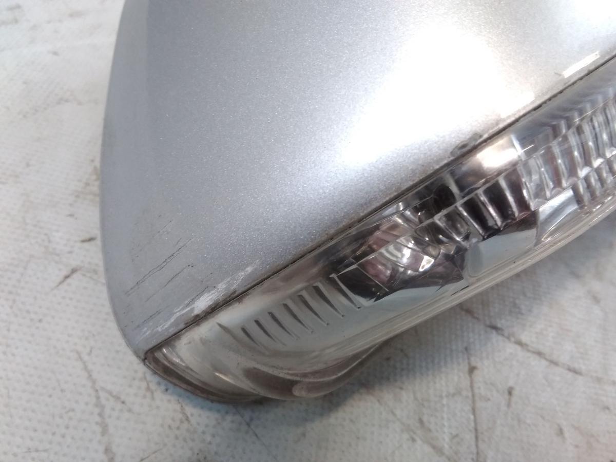 VW Polo 9N3 orig Au&szlig;enspiegel rechts elektrisch&beheizt 7pol BJ2007 LA7W reflexsilber