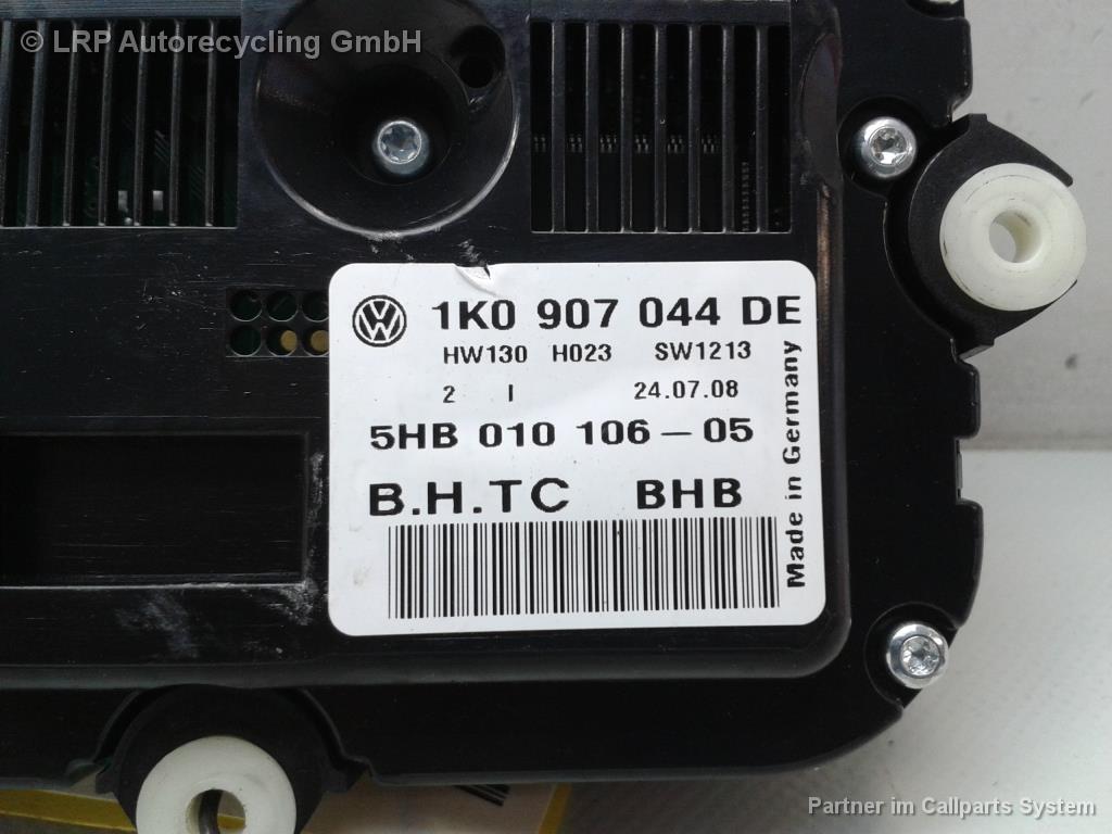 VW Golf V 1K Bj2008 original Klimabedienteil Klimaautomatik Denso 1K0907044DE