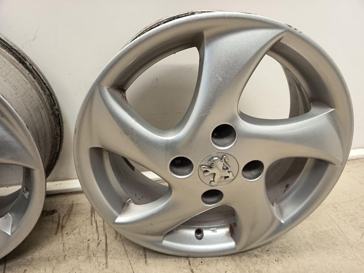 Peugeot 206cc original Satz Alufelgen 6x15 ET28 Bj 2006