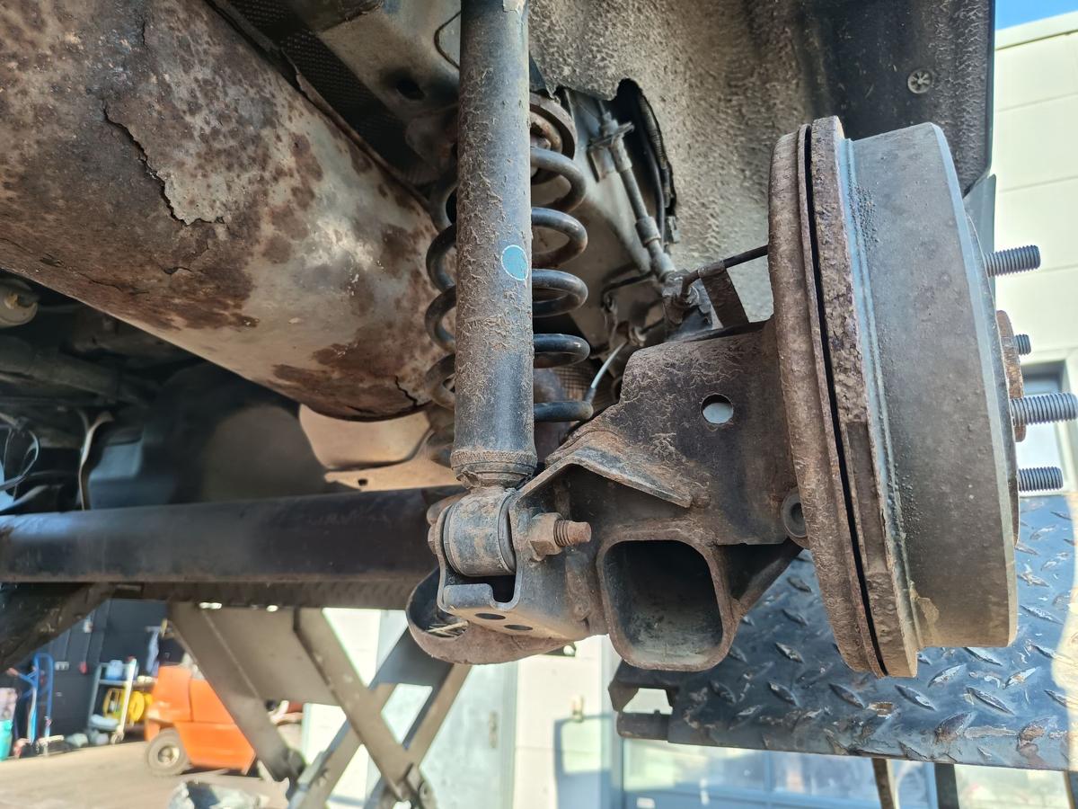 Ford Ecosport Mk2 original Hinterachse Tr&auml;ger trommelgebremst ABS 62Tkm Bj 2017