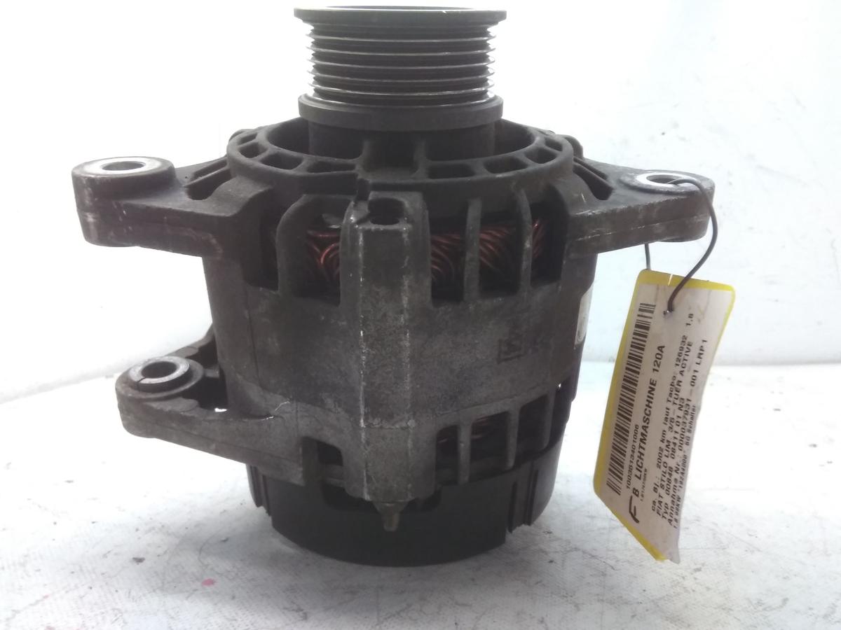 Fiat Stilo 192 BJ2002 Lichtmaschine 120A 1.8 98kw 46543023 Denso 63321491