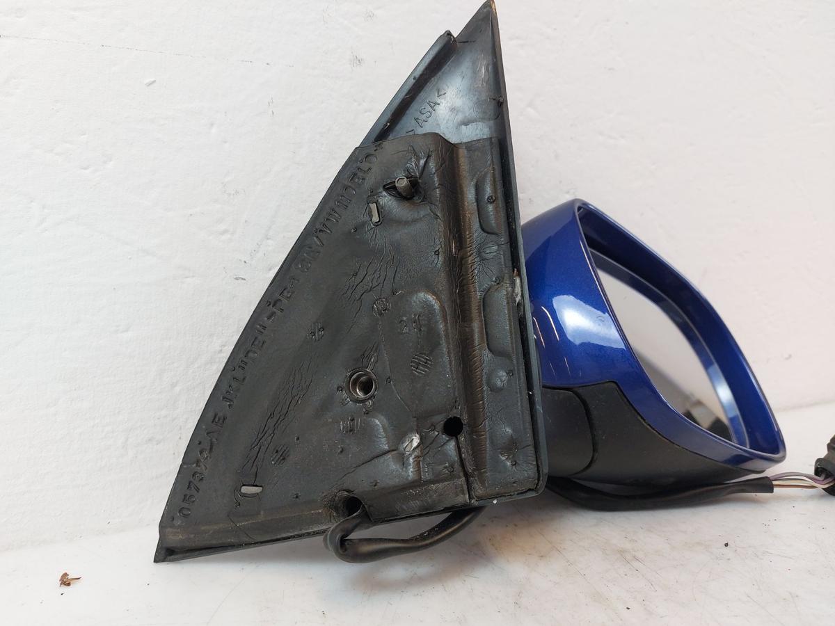 VW Lupo 6X Außenspiegel rechts Seitenspiegel elektrisch LC5J Laserblaumet