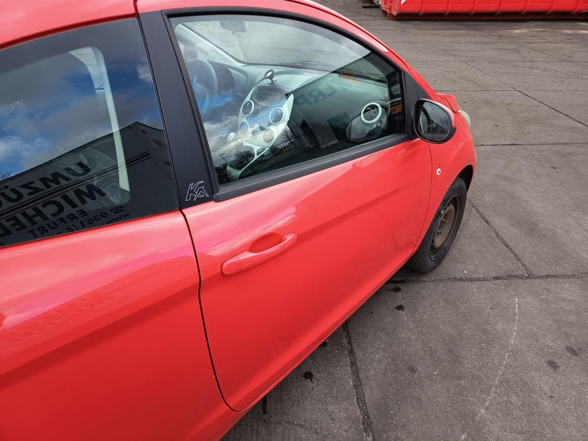 Ford KA RU8 original T&uuml;r rechts Beifahrer Sunriserot Bj 2010