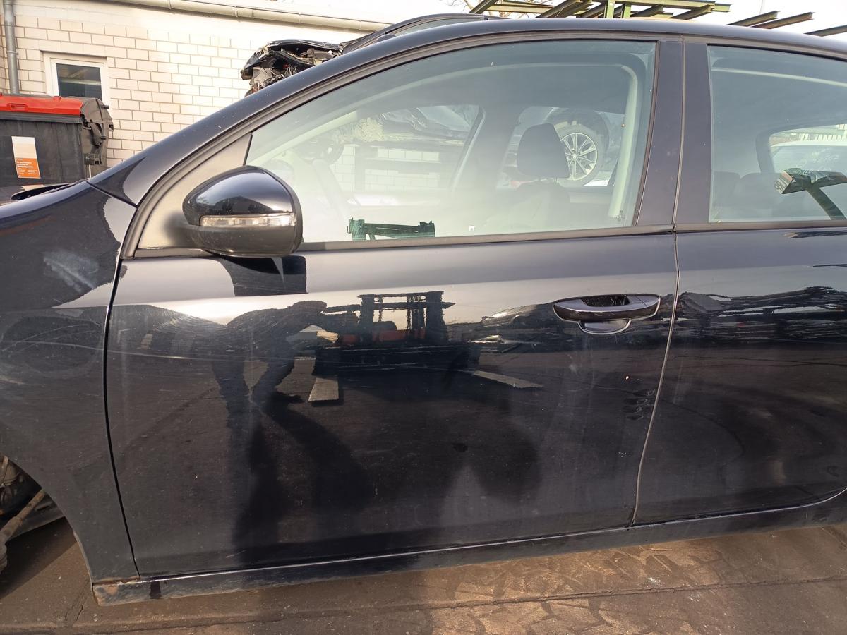 VW Golf VI 6 orig Tür vorn links 5türer L041 Schwarz Bj 2009