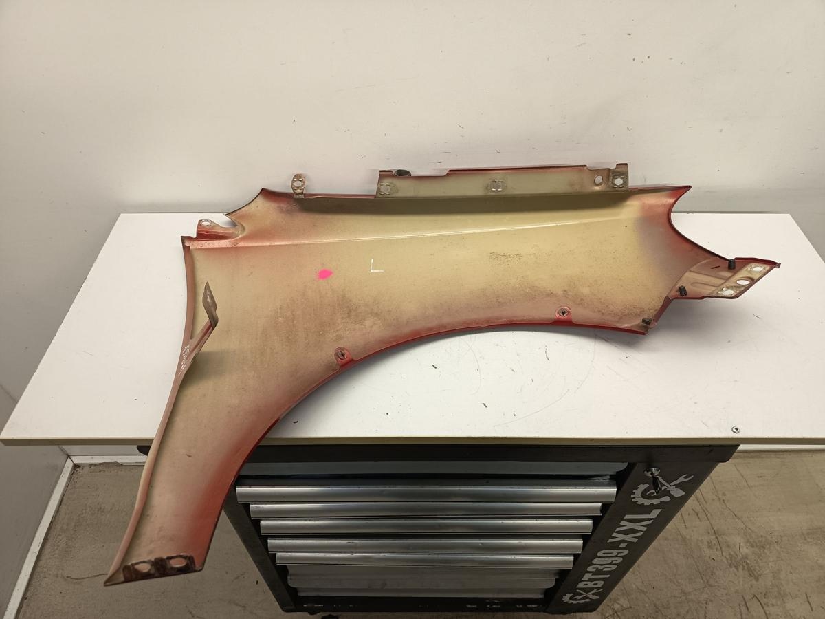 VW Polo 9N3 original Kotfl&uuml;gel vorn links copperorangemet. LA2W BJ2006