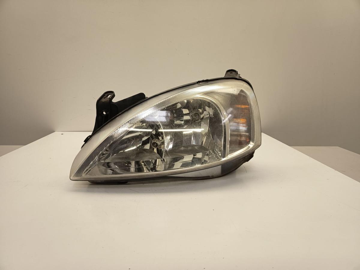 Opel Corsa C orig Scheinwerfer links Fahrerseite 9196231Halogen Bj 2002