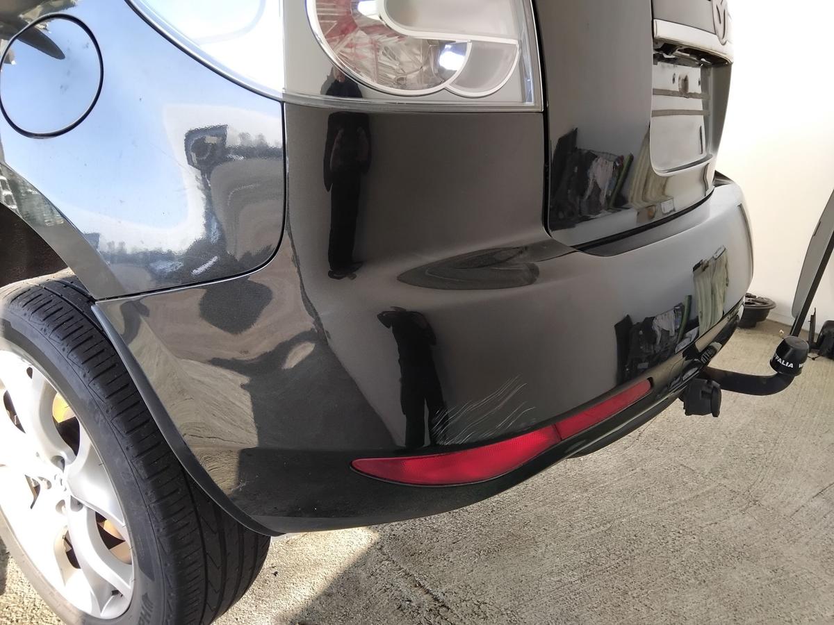 Mazda CX-7 ER Facelift original Stossf&auml;nger Sto&szlig;stange hinten schwarzmet. BJ2010