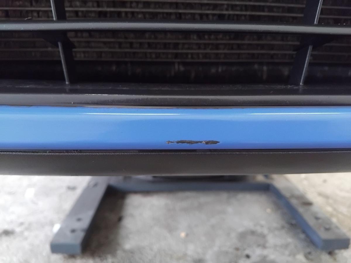 VW Polo 9N3 original Sto&szlig;stange Sto&szlig;f&auml;nger vorn summerblue LA5F BJ2009 SRA