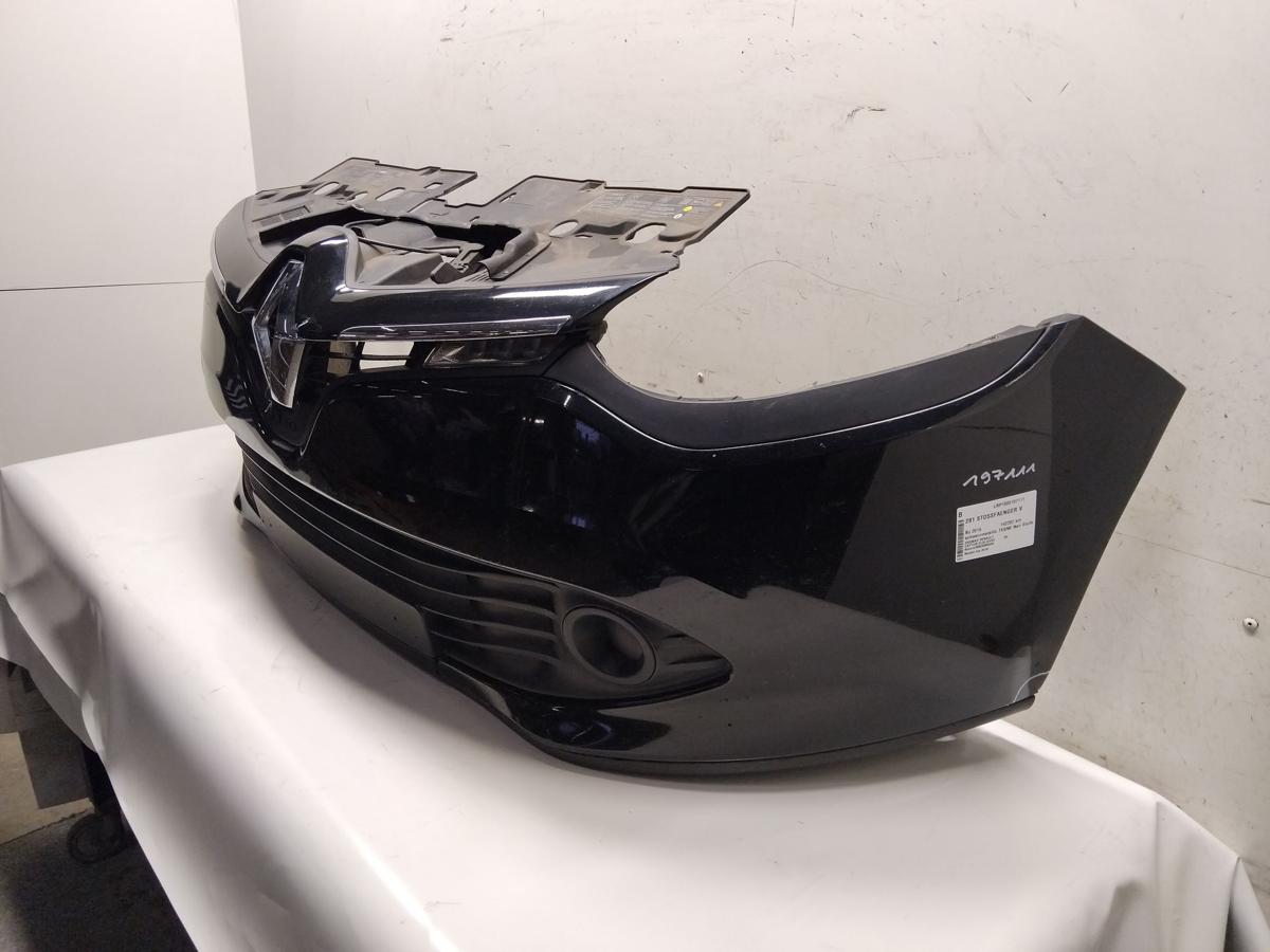 Renault Clio IV X98 original Sto&szlig;f&auml;nger Sto&szlig;stange vorn BJ2016 besch&auml;digt