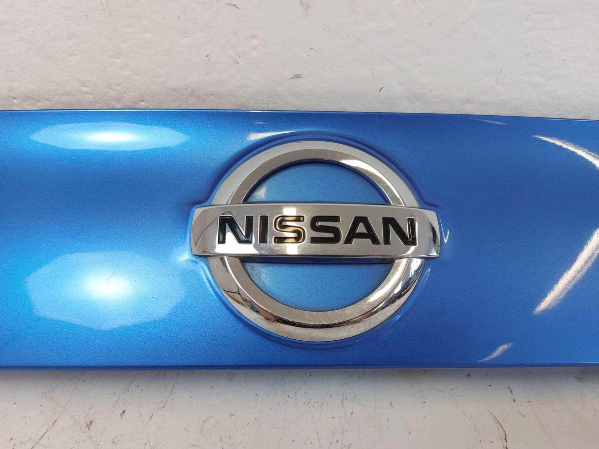 Nissan Qashqai J11 Blende Verkleidung Heckklappe Kennzeichenleuchten RCA blau