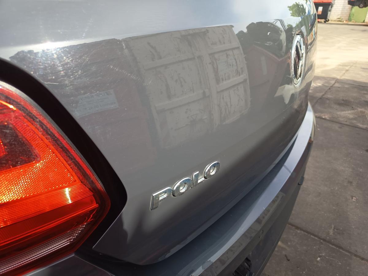 VW Polo V 6C original Heckklappe mit Scheibe Rohbau I7F Uranograu Bj 2014