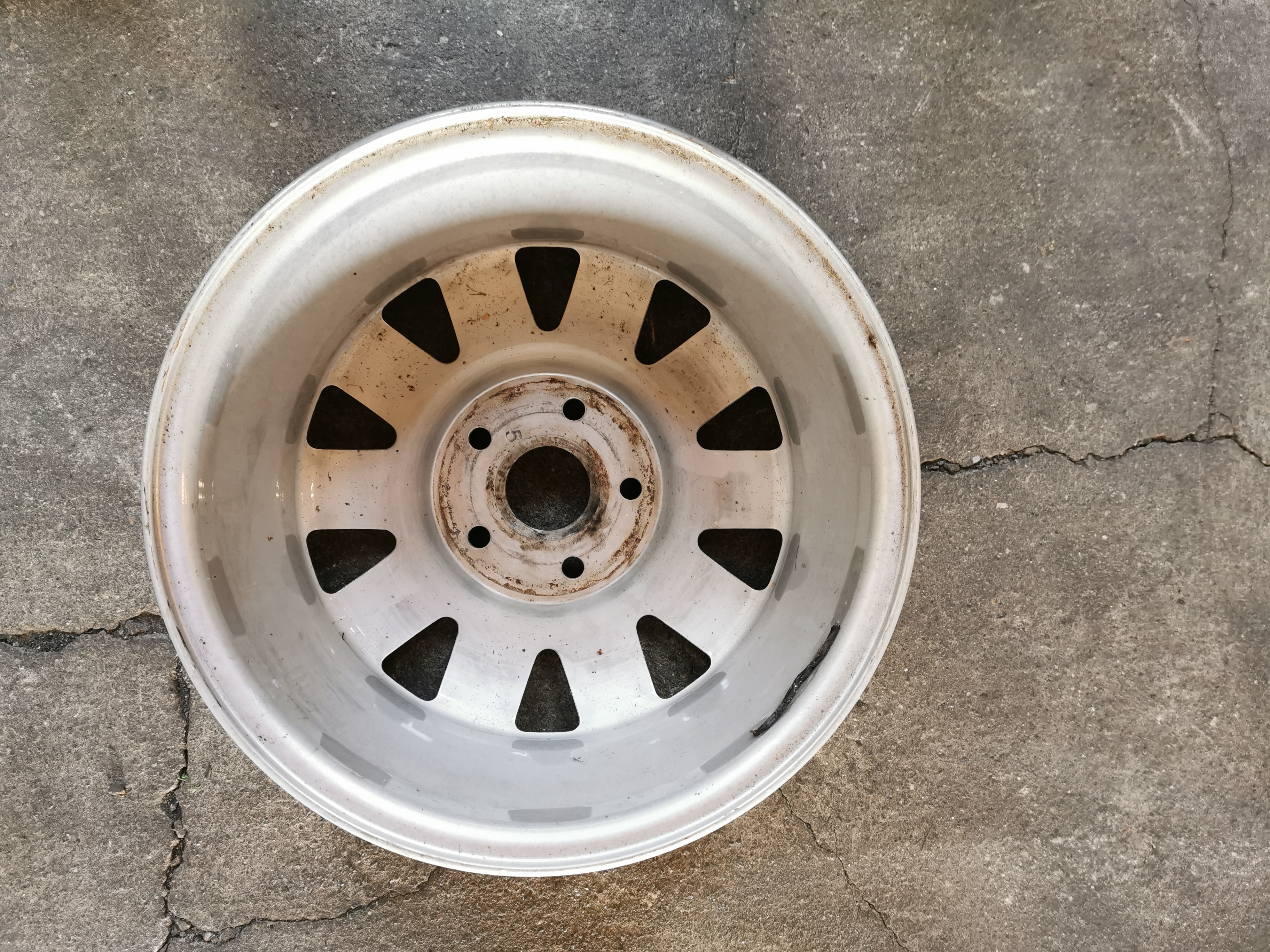 Audi A6 4B 98-04 einzelne Alufelge 6x15 ET45 poliert 4B0601025J