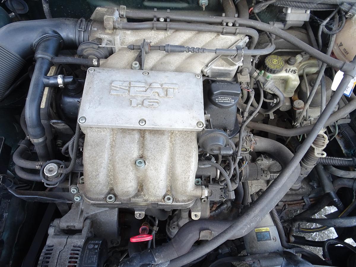 Seat Toledo 1L Bj.1997 original Motor 1,6 74 KW Motorcode AFT