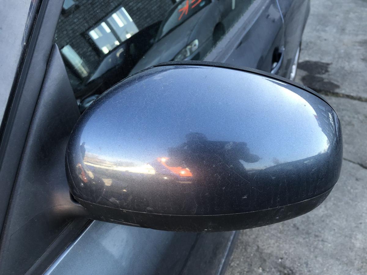 Skoda Fabia 5J Aussenspiegel links R&uuml;ckspiegel elektrisch LF8J Antracit Grey