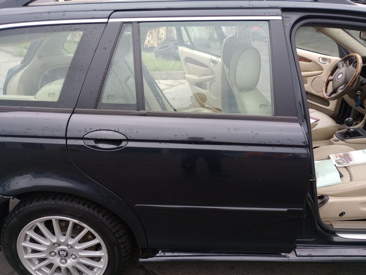Jaguar X-Type Estate original Tür hinten links Fond PEF Midnight Bj 2007