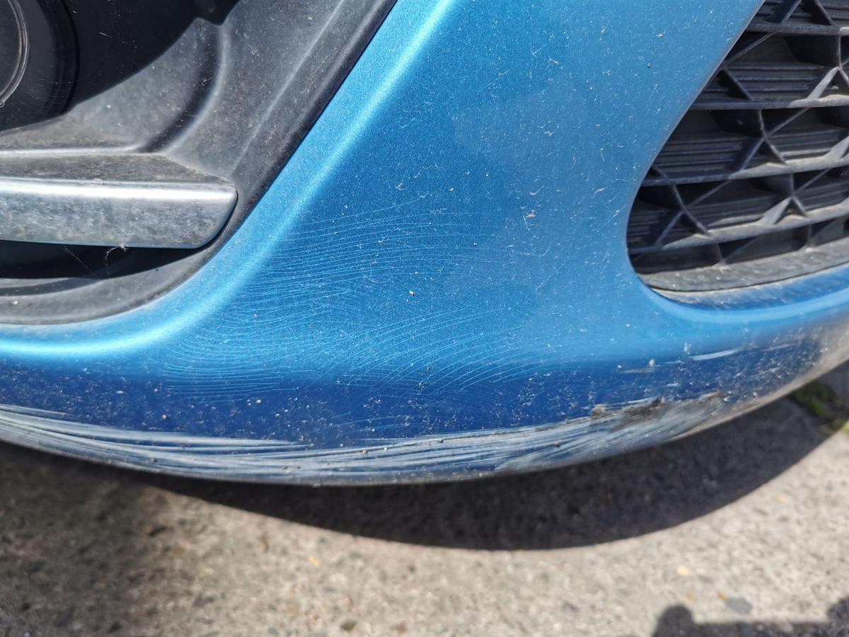 Citroen C4 Picasso U Stossstange Stossfänger Bumper vorn NSW PDC KNY Blau Tivoli