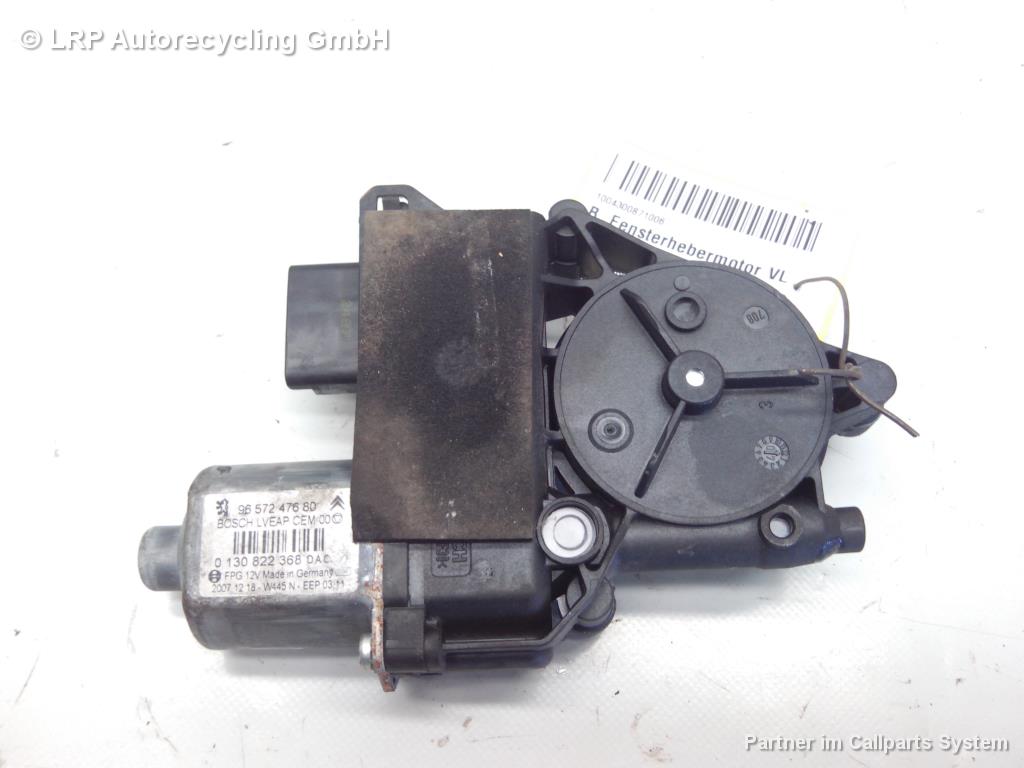 Peugeot 308 1 Fensterhebermotor vorn links 9657247680 0130822368 BOSCH BJ2008