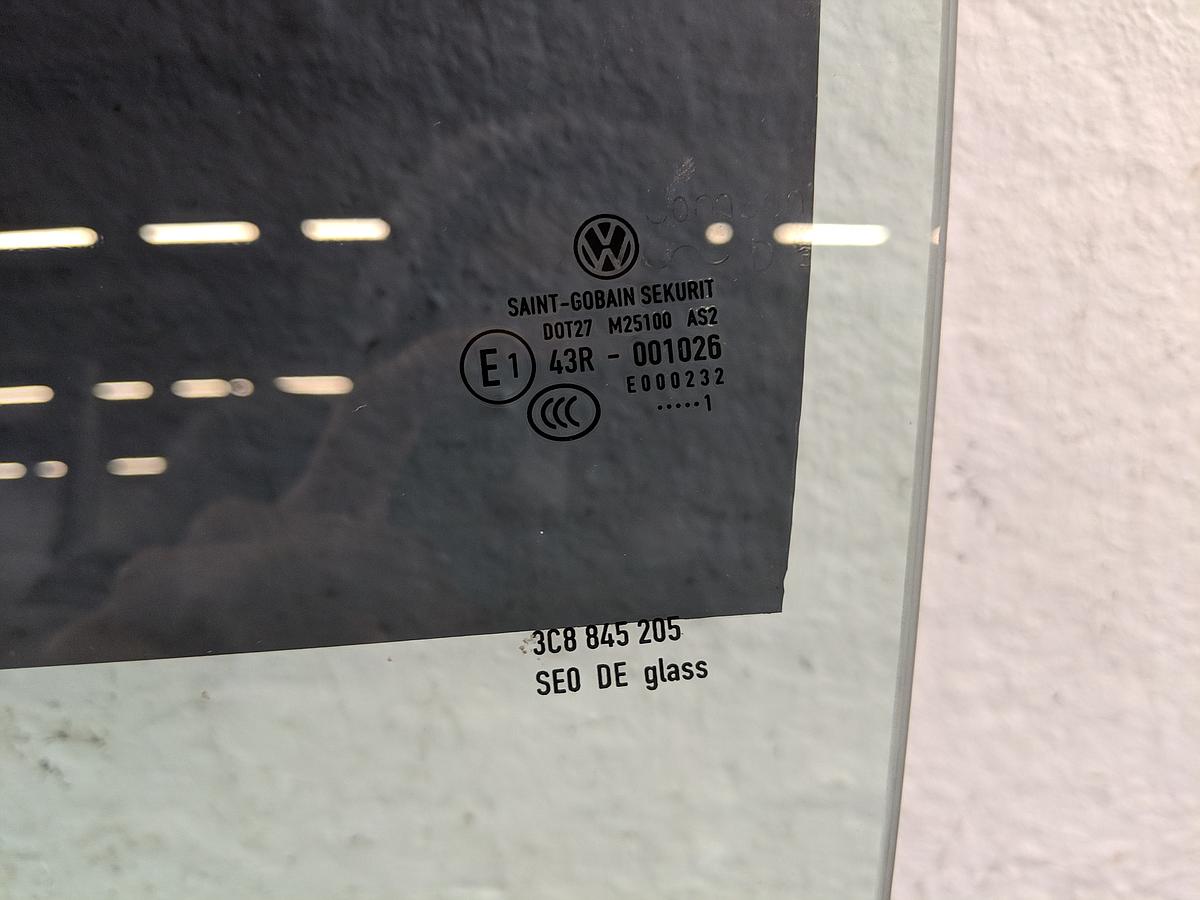 Türscheibe hinten links color Scheibe Seitenscheibe VW Passat CC