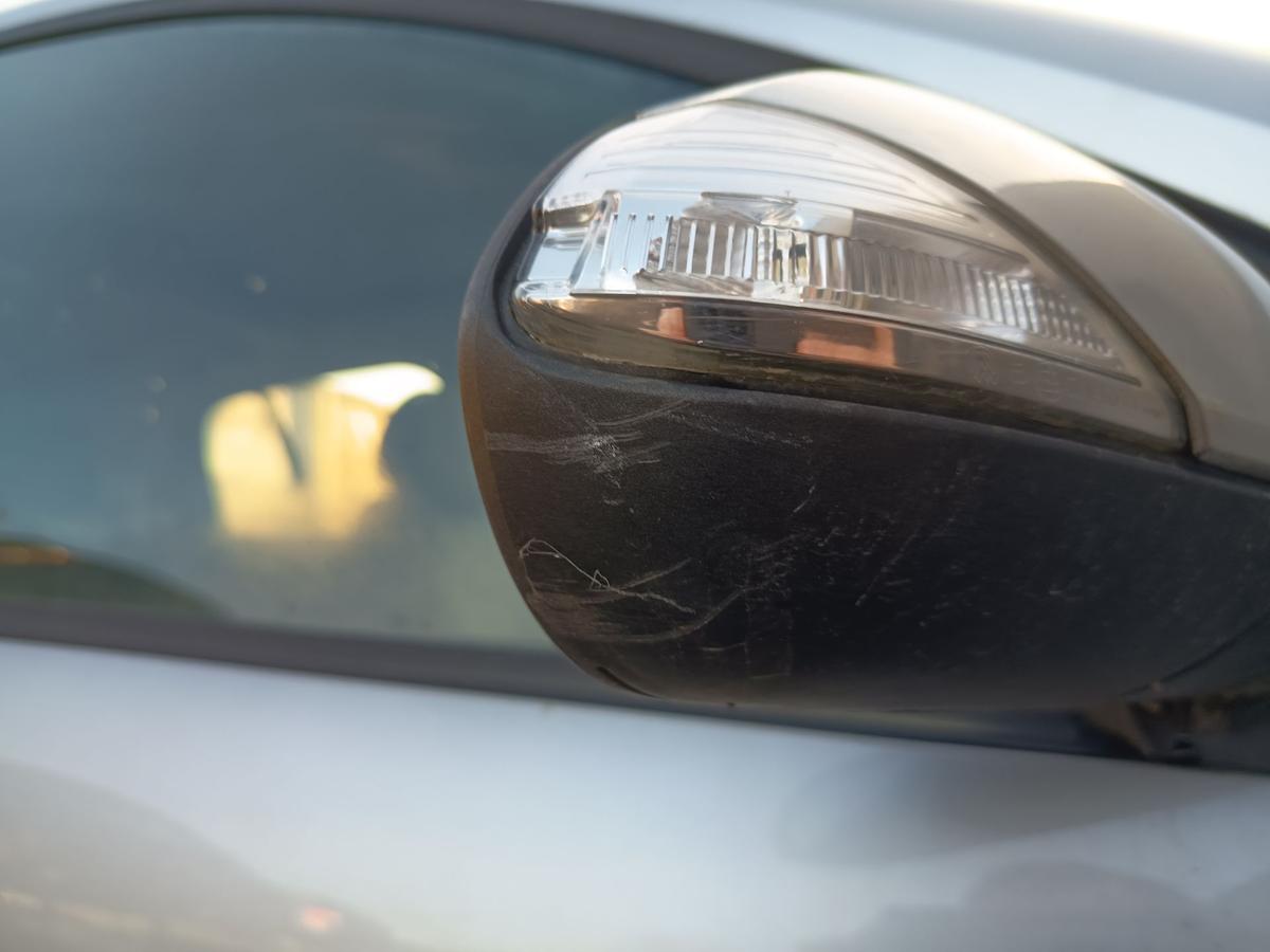 Smart Forfour original Au&szlig;enspiegel rechts manuell EB4 Tridion Silber Bj 2005