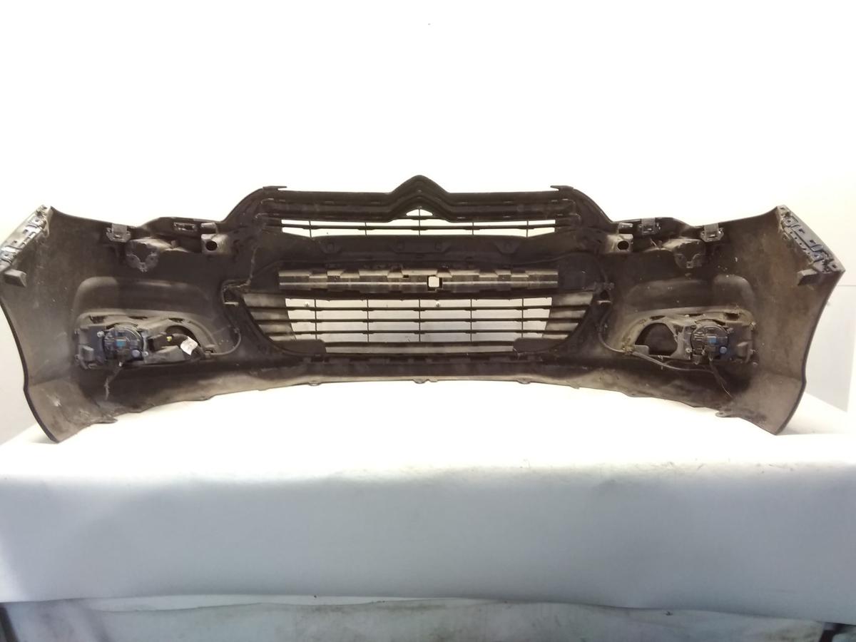 Citroen C4 2 original Stoßstange Stossfänger vorn dunkelblau KGN BJ2010