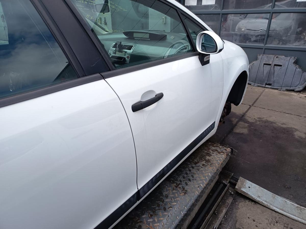 Citroen C4 original Tür vorn rechts 5trg Beifahrer EWP Schneeweiß Bj 2008
