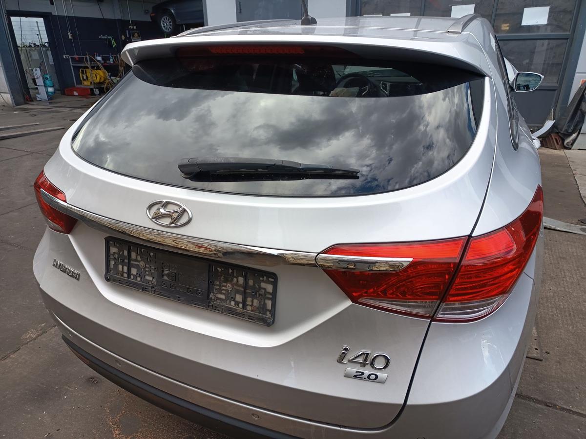 Hyundai I40 CW VF orig Heckklappe mit Scheibe Kombi N3S Silber bis Bj 2015