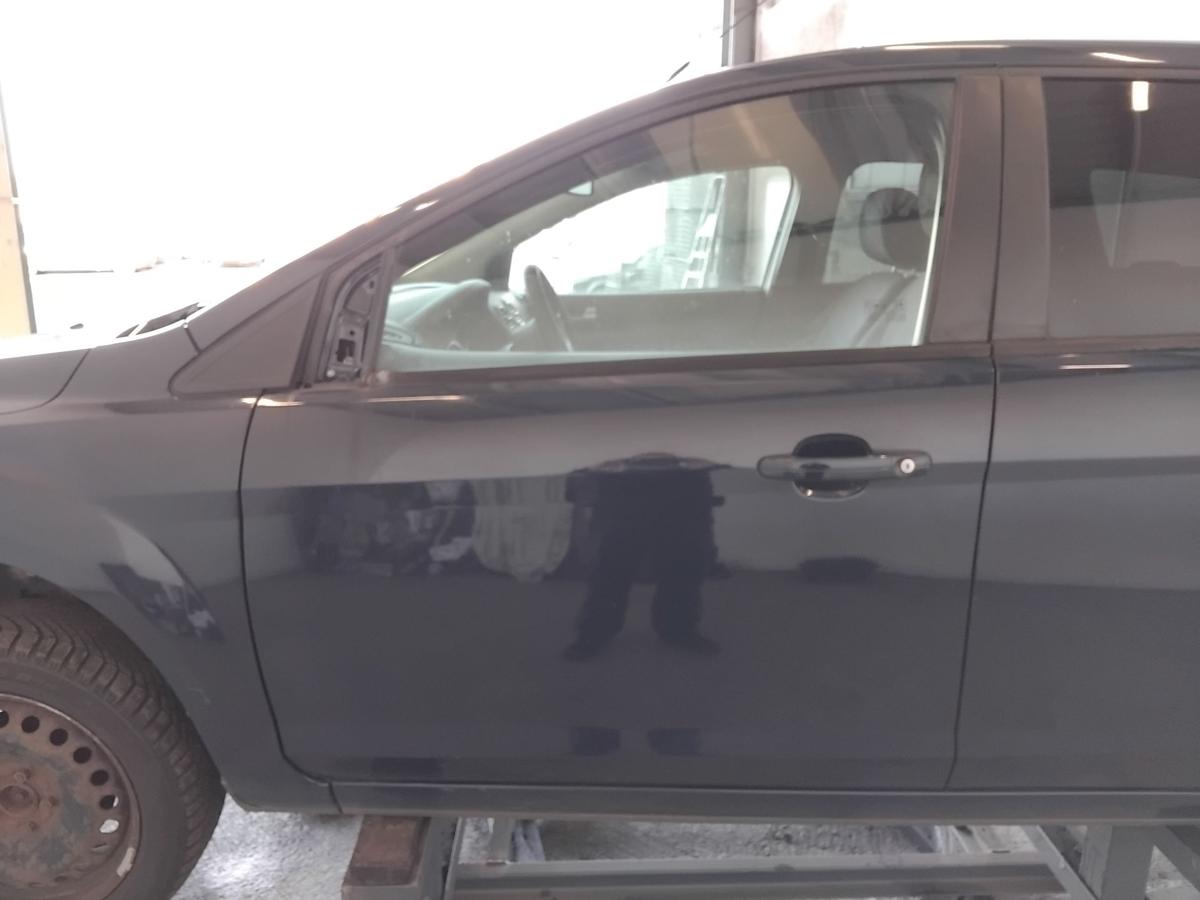 Ford Focus 2 DA3 T&uuml;r vorn links Fahrert&uuml;r Blazerblau Facelift 5-t&uuml;rig BJ2010