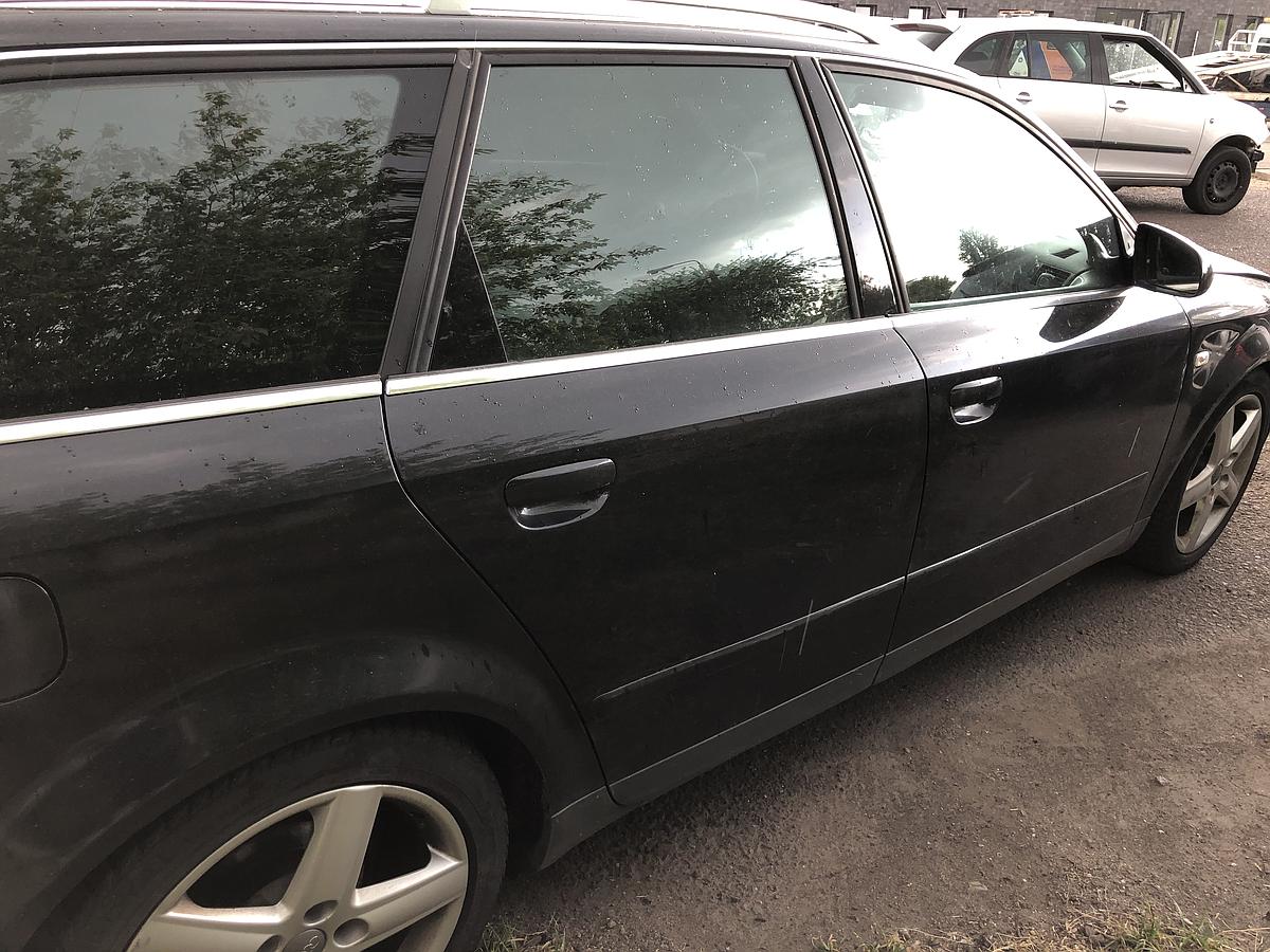 Audi A4 8E B6 Avant Tür hinten rechts Beifahrerseite LZ9W schwarz