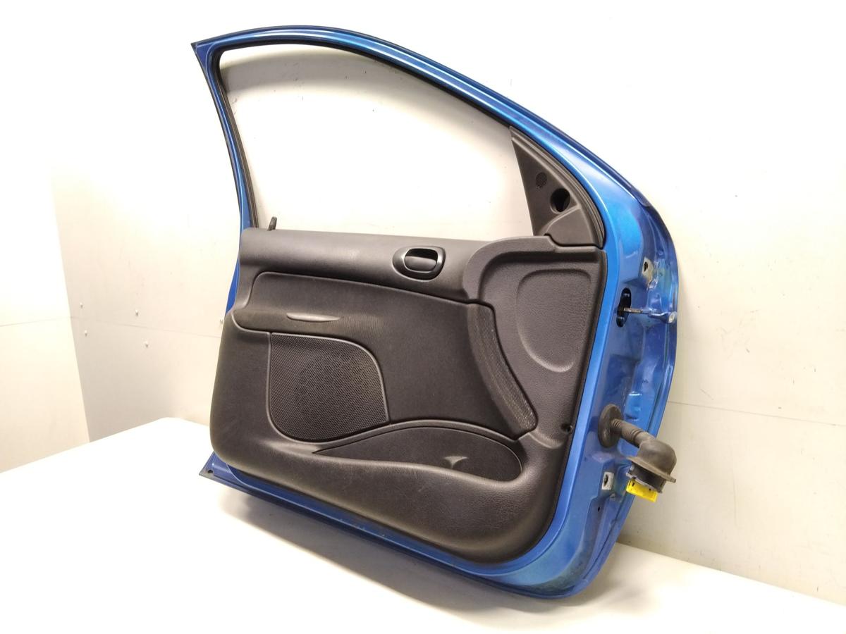 Peugeot 206 Kombi SW T&uuml;r vorn links Fahrert&uuml;r KMF bleu recife BJ2005