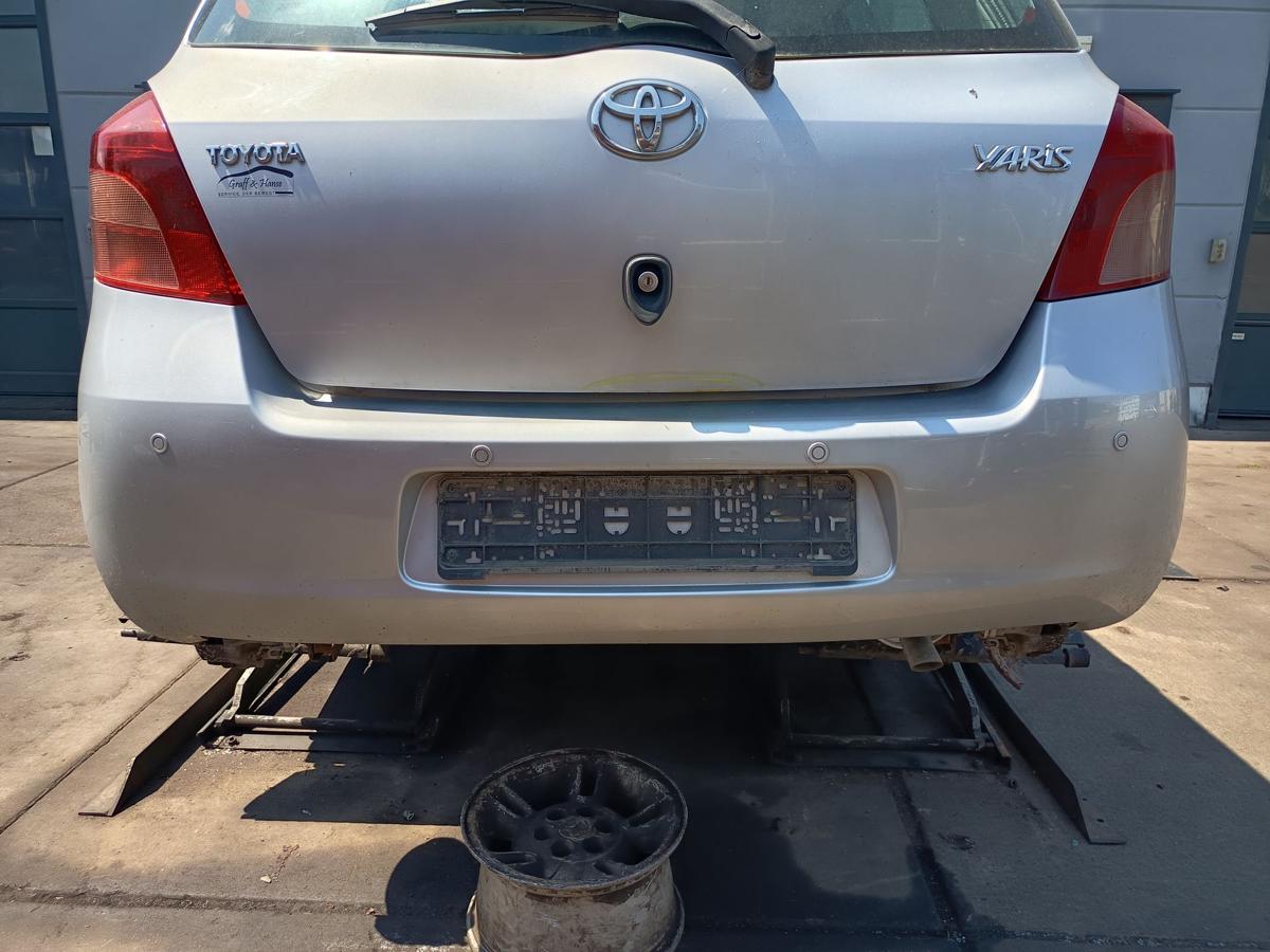 Toyota Yaris P9 5TRG original Sto&szlig;stange hinten 1E7 Silver Pearl Baujahr 2008