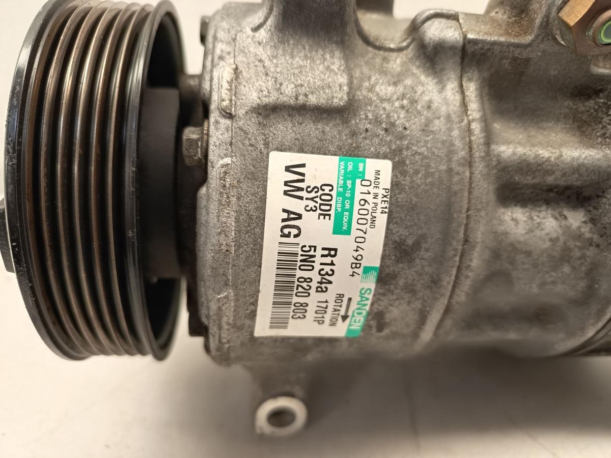 VW Golf plus original Klimakompressor 1.4l 90kW Benzin 5N0820803 Baujahr 2009