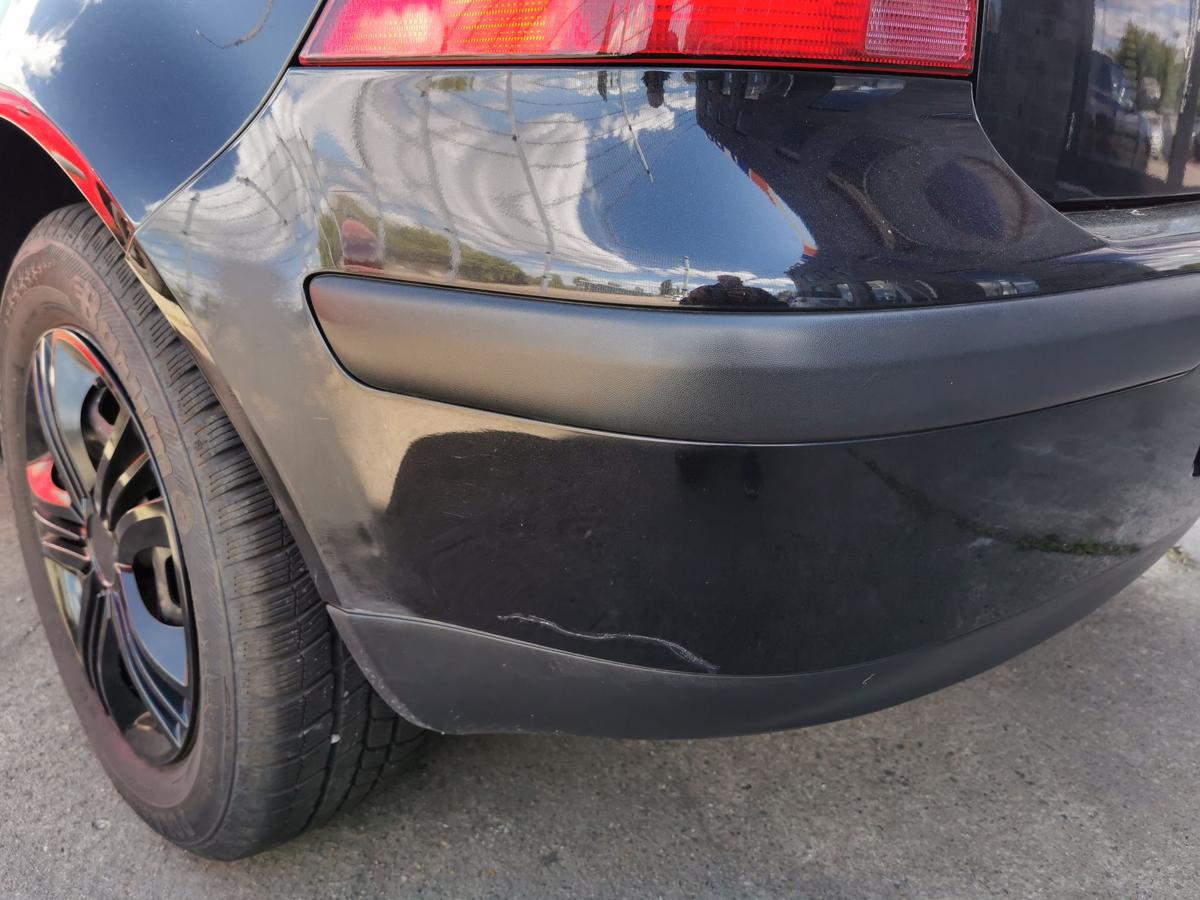 VW Golf IV 1J Stossfänger Stossstange Bumper hinten LC9Z Black Magic Perl BILDER