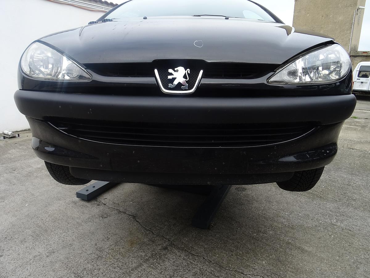 Peugeot 206SW original Stoßstange Stossfänger vorn EXL- Schwarz Obsidien