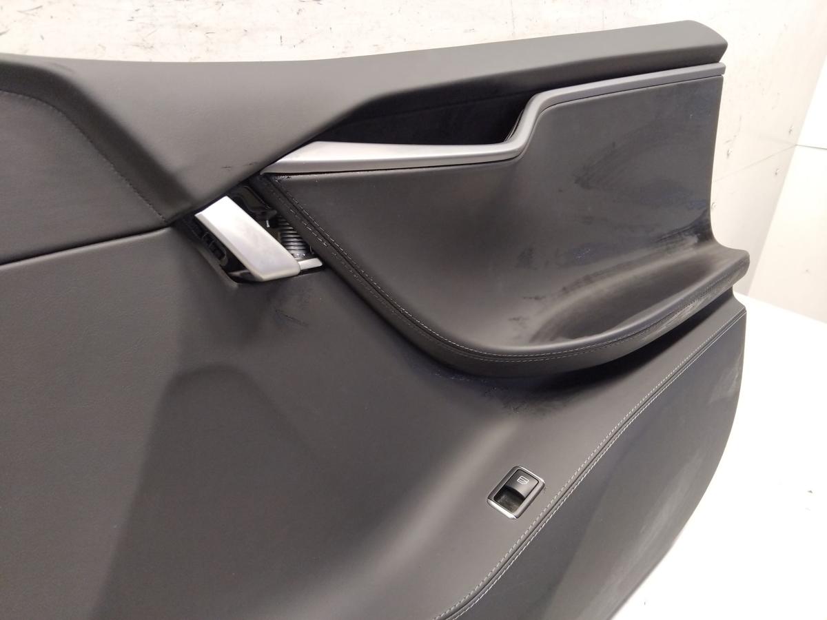 Tesla Model S T&uuml;rverkleidung vorn rechts Premium Kunstleder schwarz Bj.2019