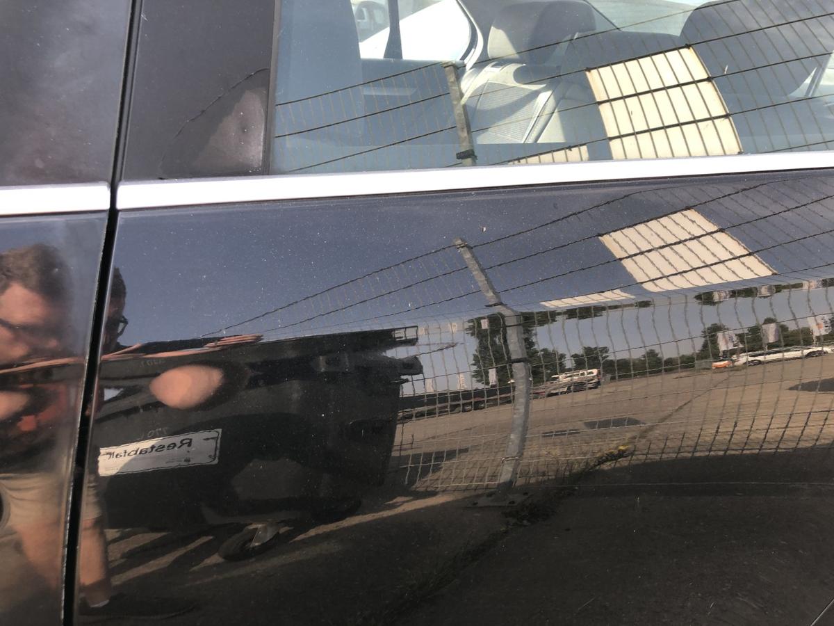 VW Jetta 1K Tür hinten links Fondtür im Rohbau LC9X Deep Black Perl
