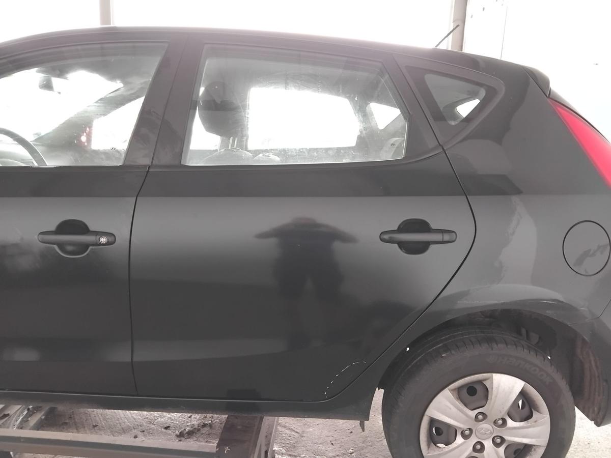 Hyundai i30 FD Tür hinten links 5-türig Fließheck BJ2010 9F Stone Black Perl.