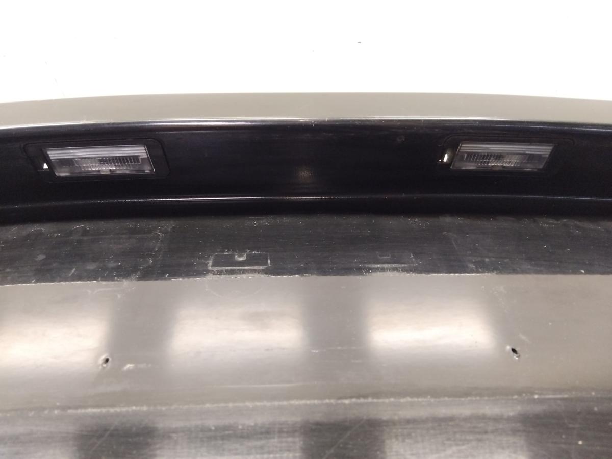 VW Fox 5Z original Sto&szlig;f&auml;nger Sto&szlig;stange hinten brillantschwarz L041 Bj.2005