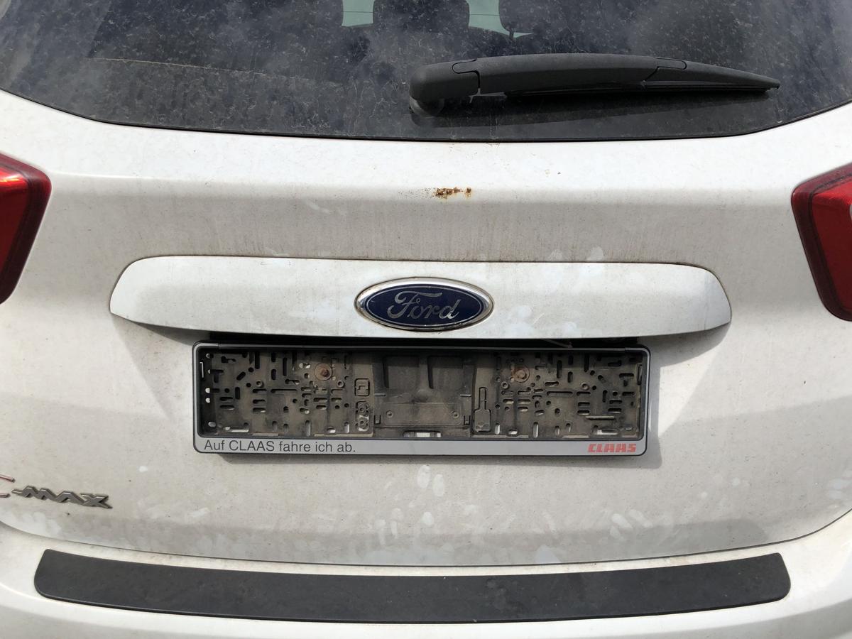 Ford C-Max CB7 Heckklappe mit Scheibe im Rohbau Frost Wei&szlig; NICHT Grand C-Max