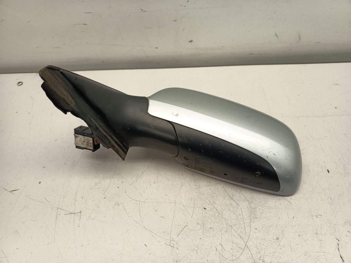 Audi A4 B5 original Au&szlig;enspiegel links elektrisch LY7M Alusilber Bj 1996