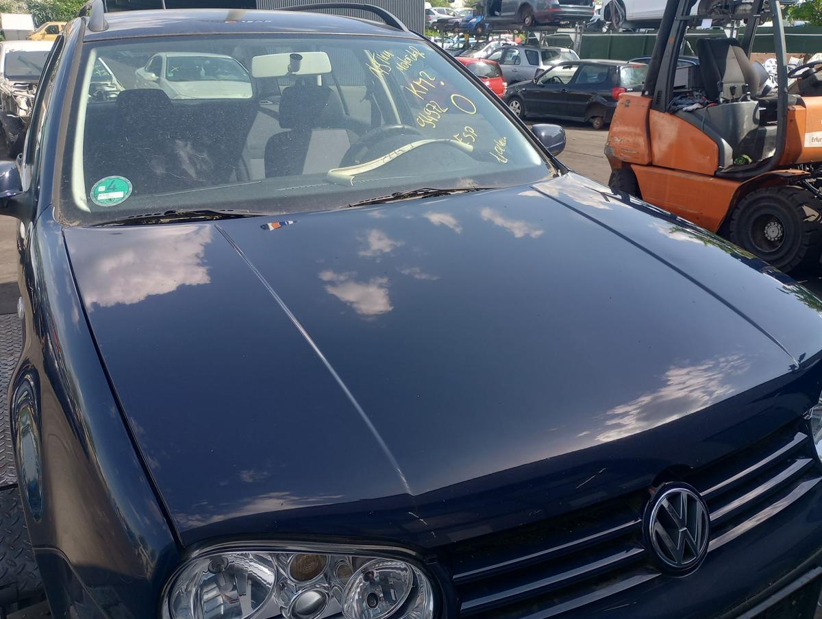 VW Golf VI 4 Variant orig Motorhaube Klappe Front LA5G Blau Bj 2000