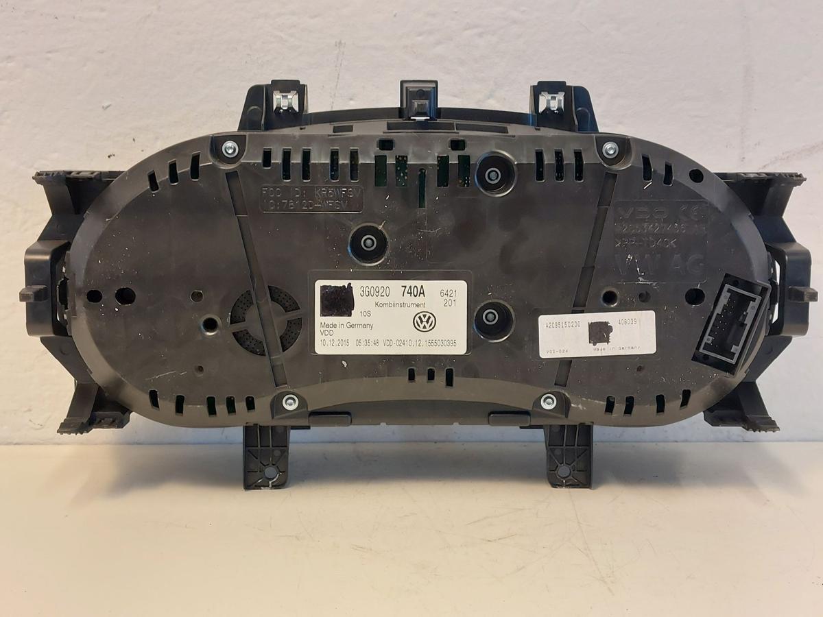 VW Passat 3G B8 Limo Kombiinstrument Tacho Benzin TSI OEM