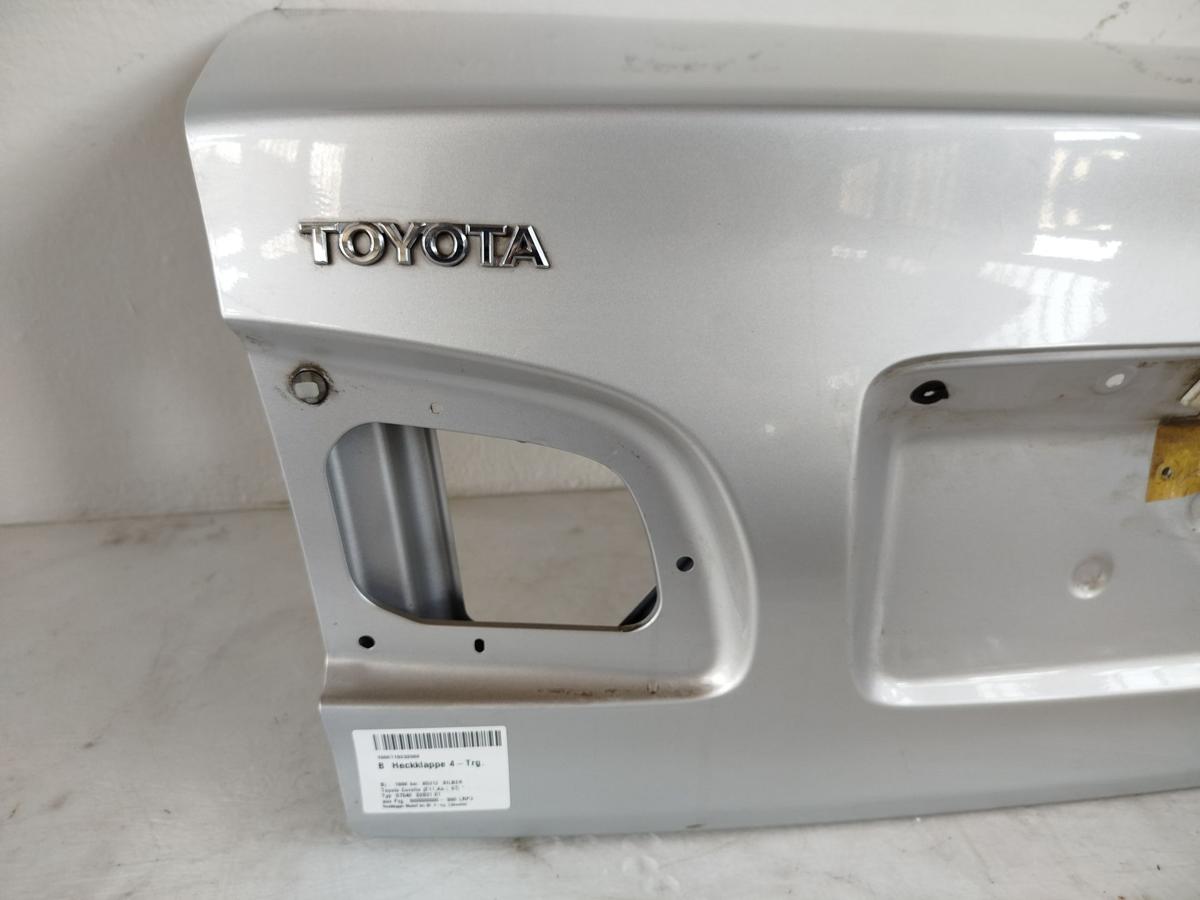 Toyota Corolla E11 Heckklappe Klappe hinten Deckel Limousine silber Kofferklappe