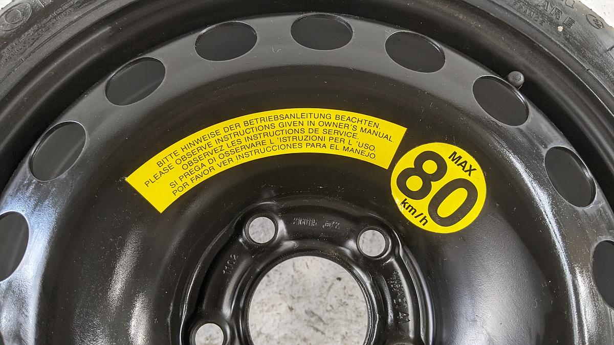 Opel Vectra C Notrad Reserverad Rad T115/70R16 92M 2160115