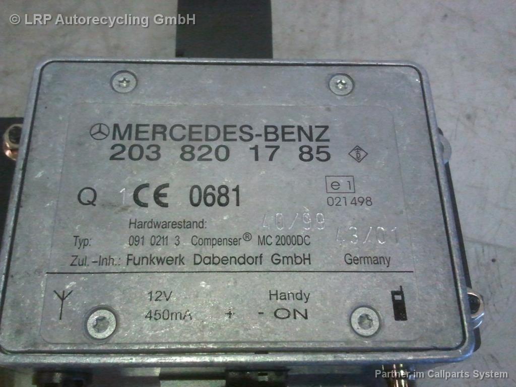 Mercedes S-Klasse W220 Bj.2001 Antennenverstaerker Antennenweiche 2038201785