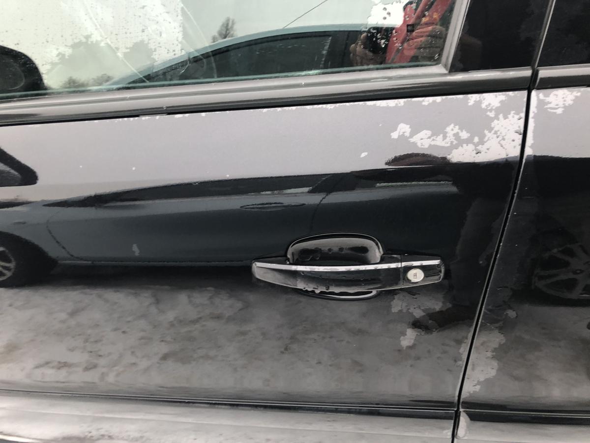 Opel Zafira B T&uuml;r vorne links Fahrert&uuml;r Rohbau Autot&uuml;r 2HU Saphirschwarz