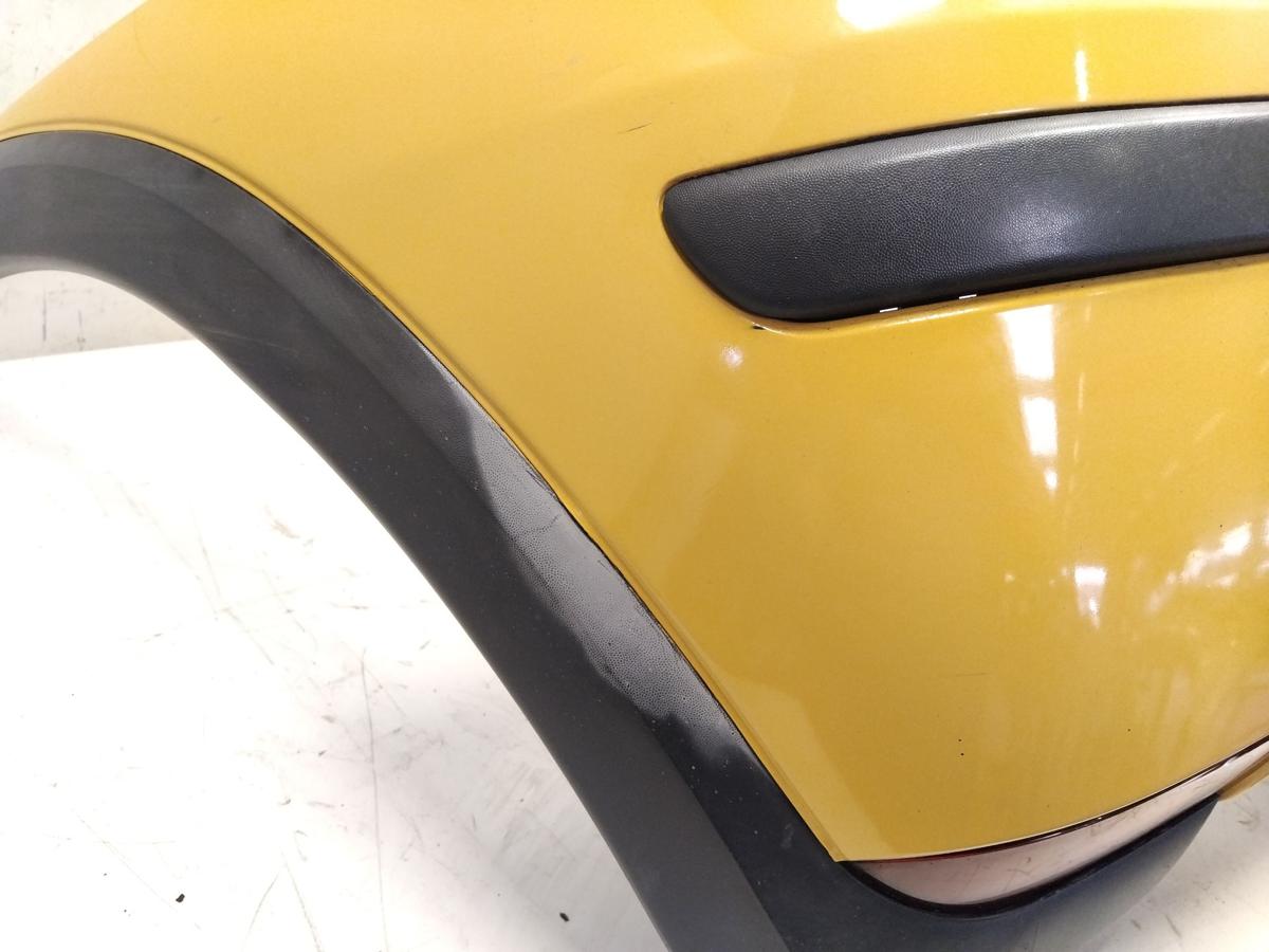 Opel Corsa C Facelift original Sto&szlig;stange Sto&szlig;f&auml;nger hinten gelb Z40K Bj.2006