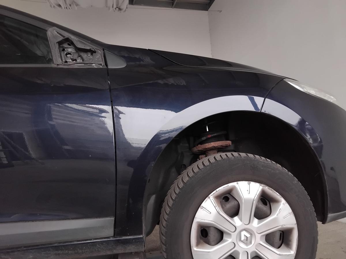 Renault Megane 3 original Kotfl&uuml;gel vorn rechts NV472 Bleu Crepuscule BJ2009