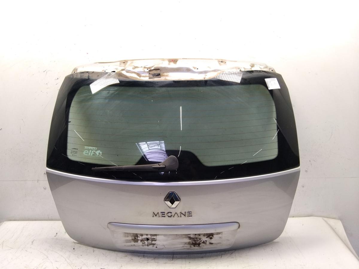 Renault Megane 2 Grandtour Heckklappe silber TED69 platingrau mit Scheibe Bj2008